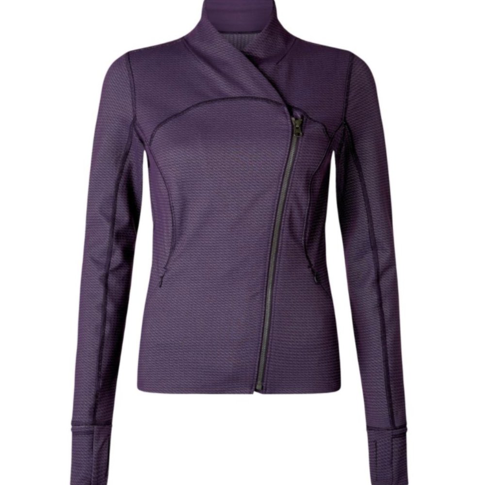 Lululemon Precision Jacket Deep Zinfandel -Size 4